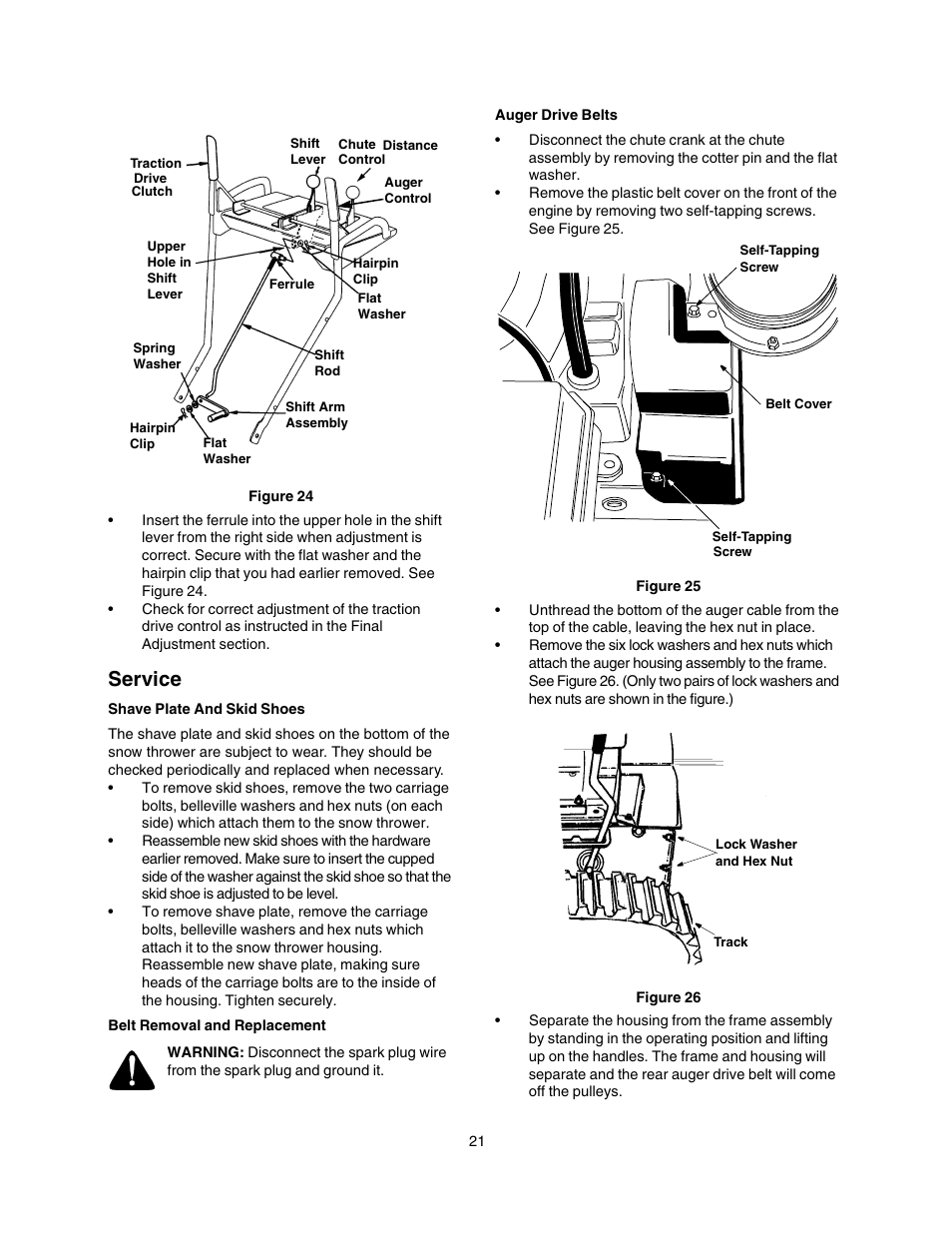 Service | Craftsman 247.88855 User Manual | Page 21 / 64