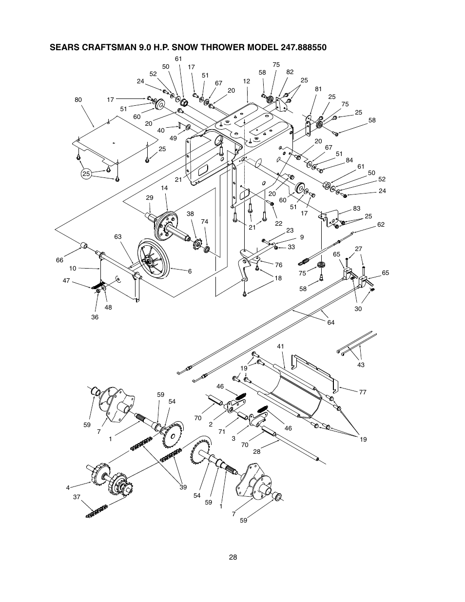 Craftsman 247.88855 User Manual | Page 28 / 64