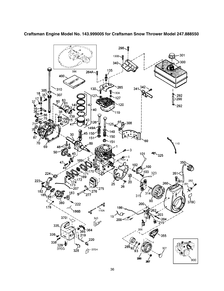 Craftsman 247.88855 User Manual | Page 36 / 64