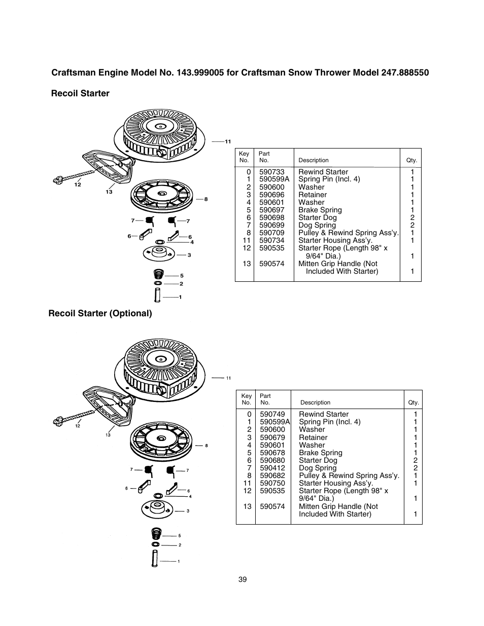 Craftsman 247.88855 User Manual | Page 39 / 64