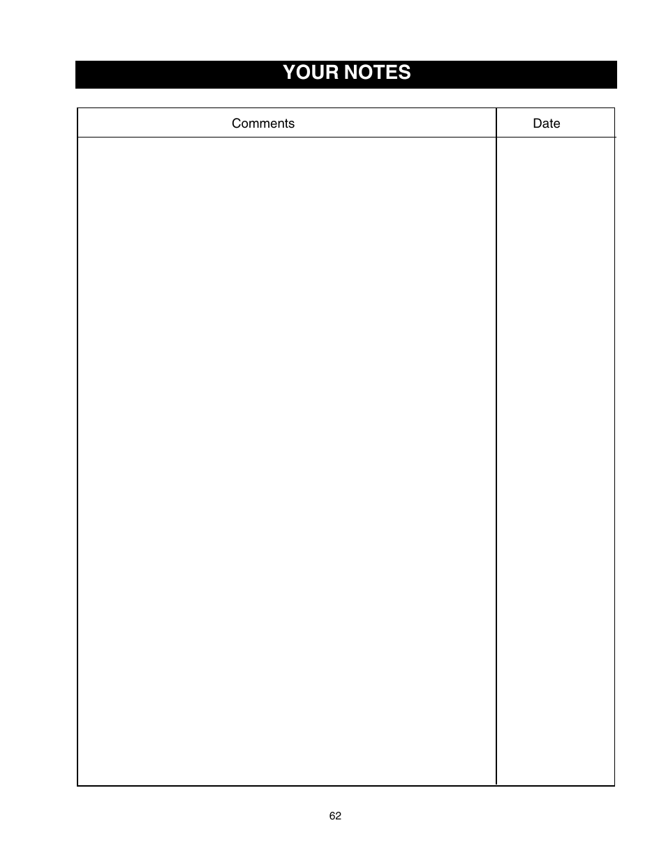 Craftsman 247.88855 User Manual | Page 62 / 64