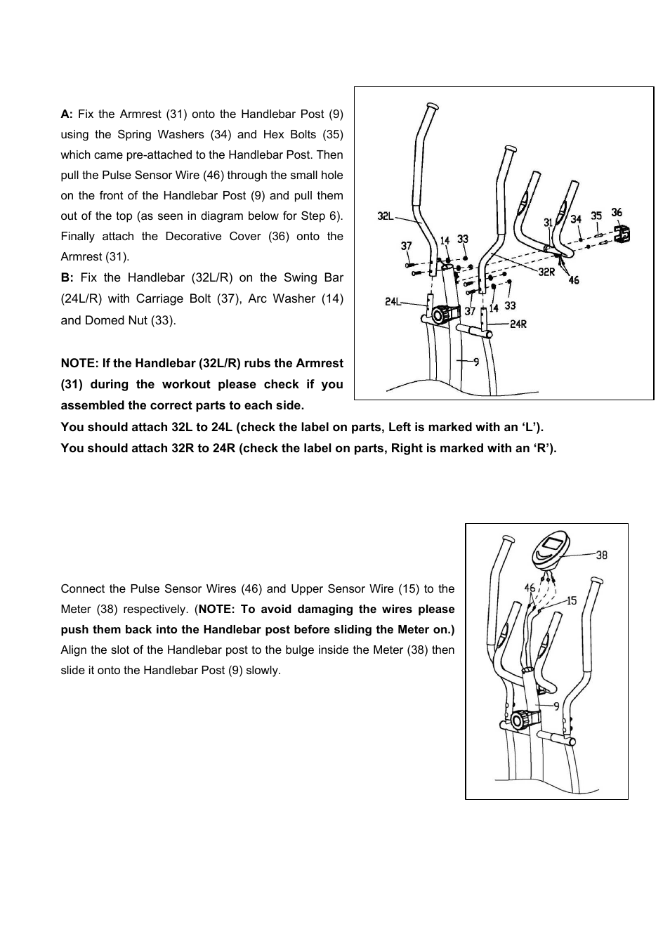 Sunny Health & Fitness SF-E905 User Manual | Page 8 / 12