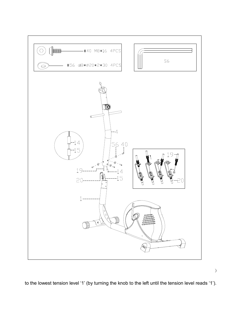 Step 2 | Sunny Health & Fitness SF-E906 User Manual | Page 6 / 13