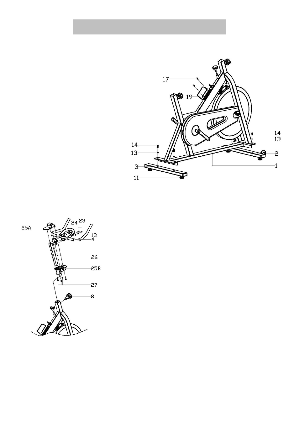 Assembly instructions | Sunny Health & Fitness SF-B1001S User Manual | Page 5 / 8