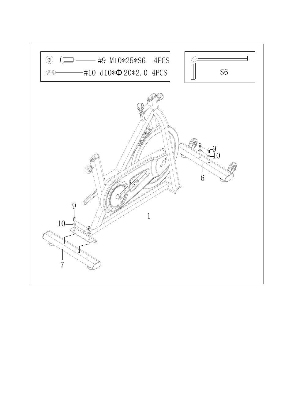 Sunny Health & Fitness SF-B1002 User Manual | Page 7 / 12