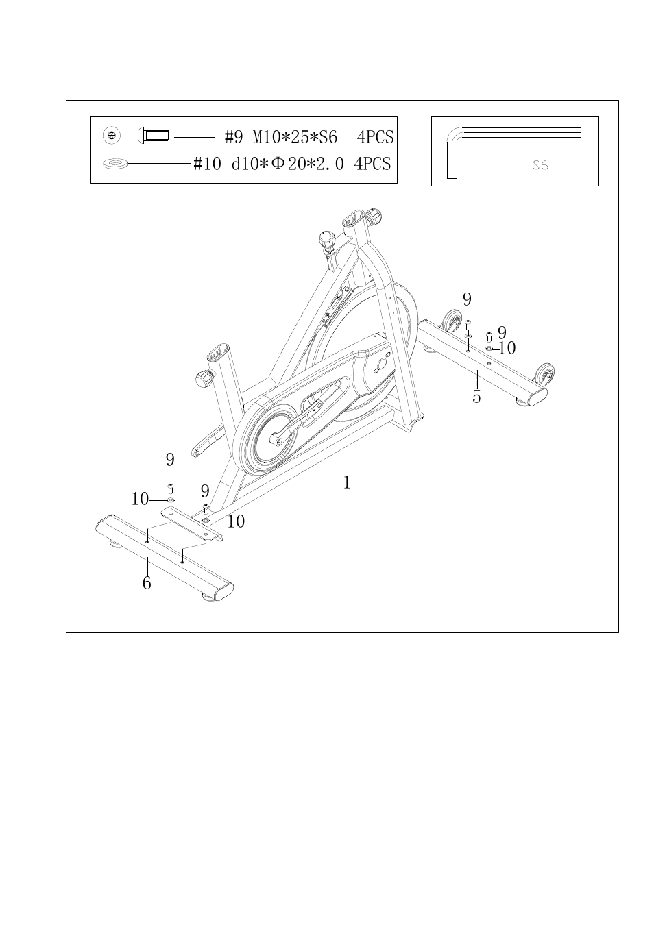 Sunny Health & Fitness SF-B1002C User Manual | Page 8 / 13