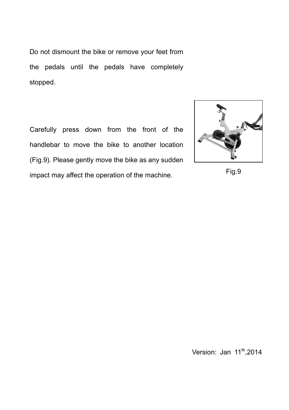 Sunny Health & Fitness SF-B1110 User Manual | Page 15 / 15