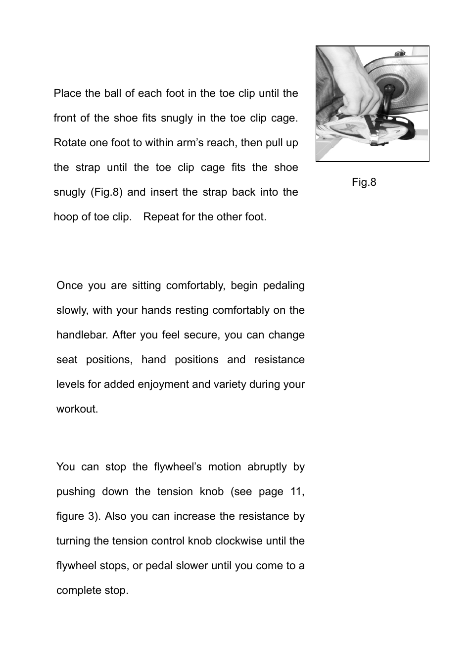 Sunny Health & Fitness SF-B1110S User Manual | Page 14 / 15