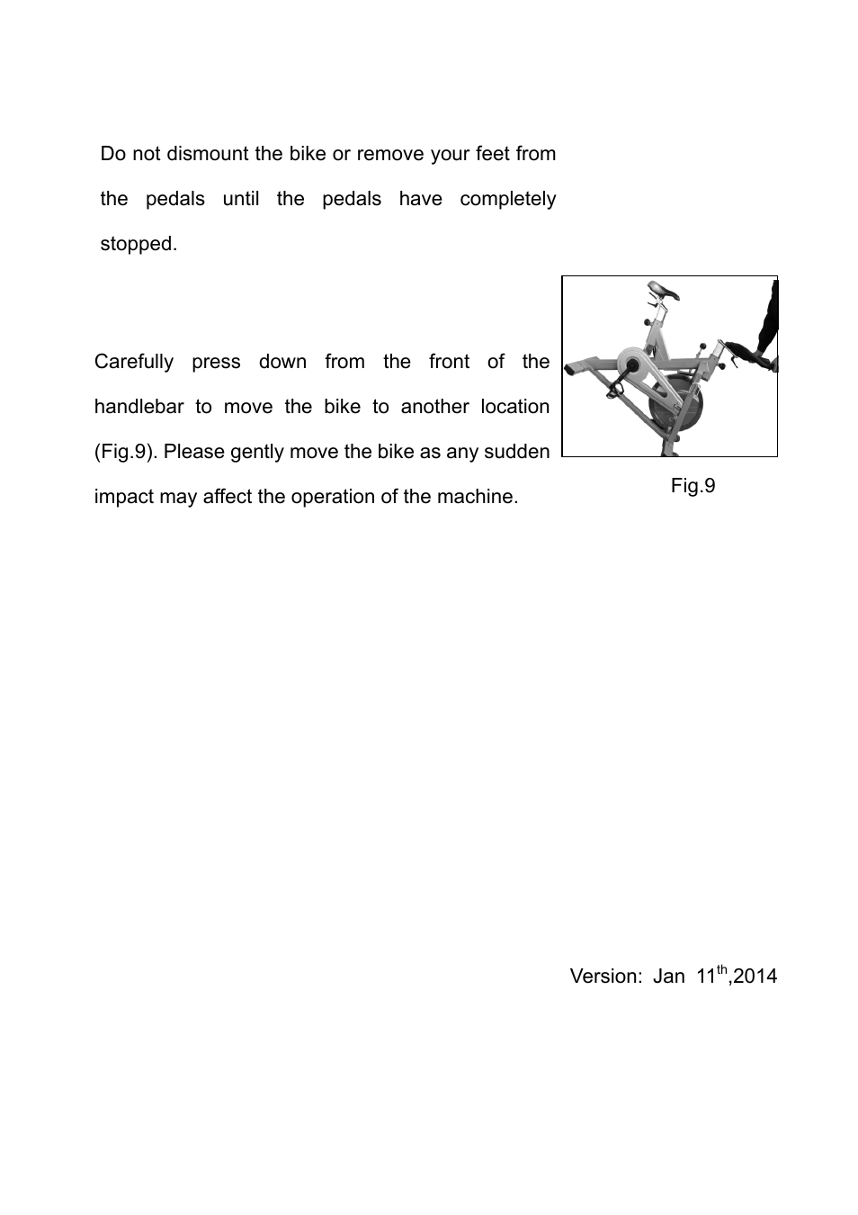 Sunny Health & Fitness SF-B1110S User Manual | Page 15 / 15