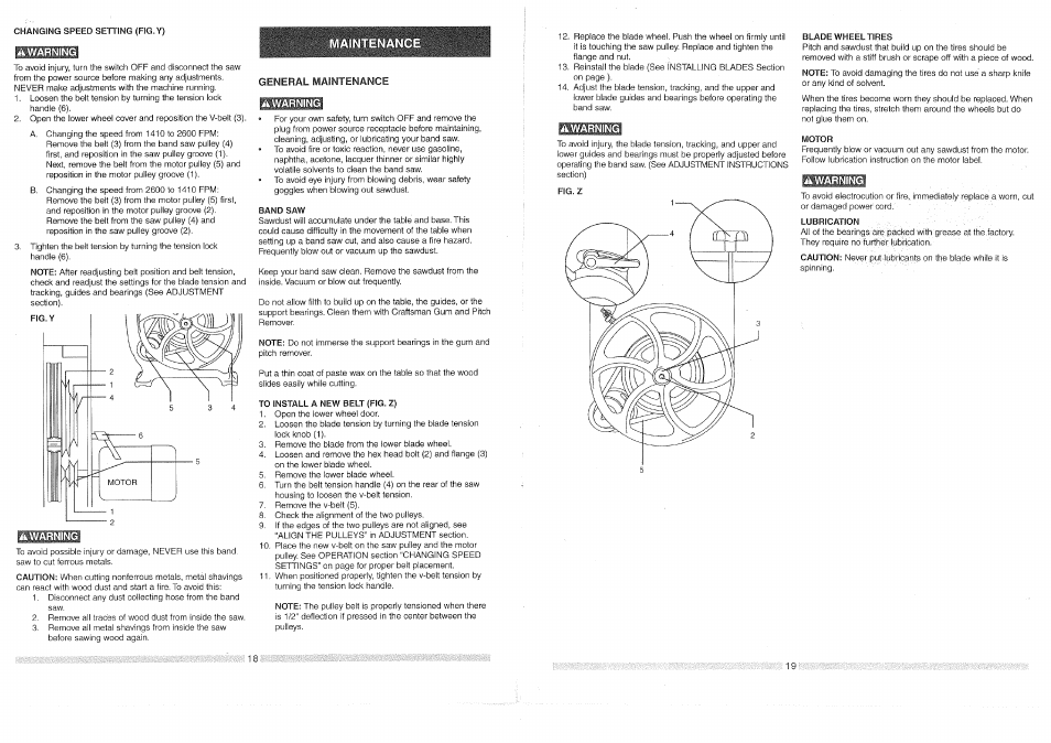 Assembly instructions, A warning, Assembly and adjustments | T“* i ■ i ' i '' i' 1' i' i' p | Craftsman 137.224320 User Manual | Page 10 / 25