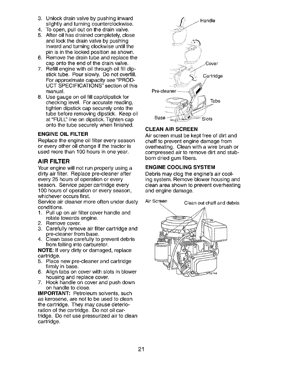 Craftsman 917.273823 User Manual | Page 21 / 56