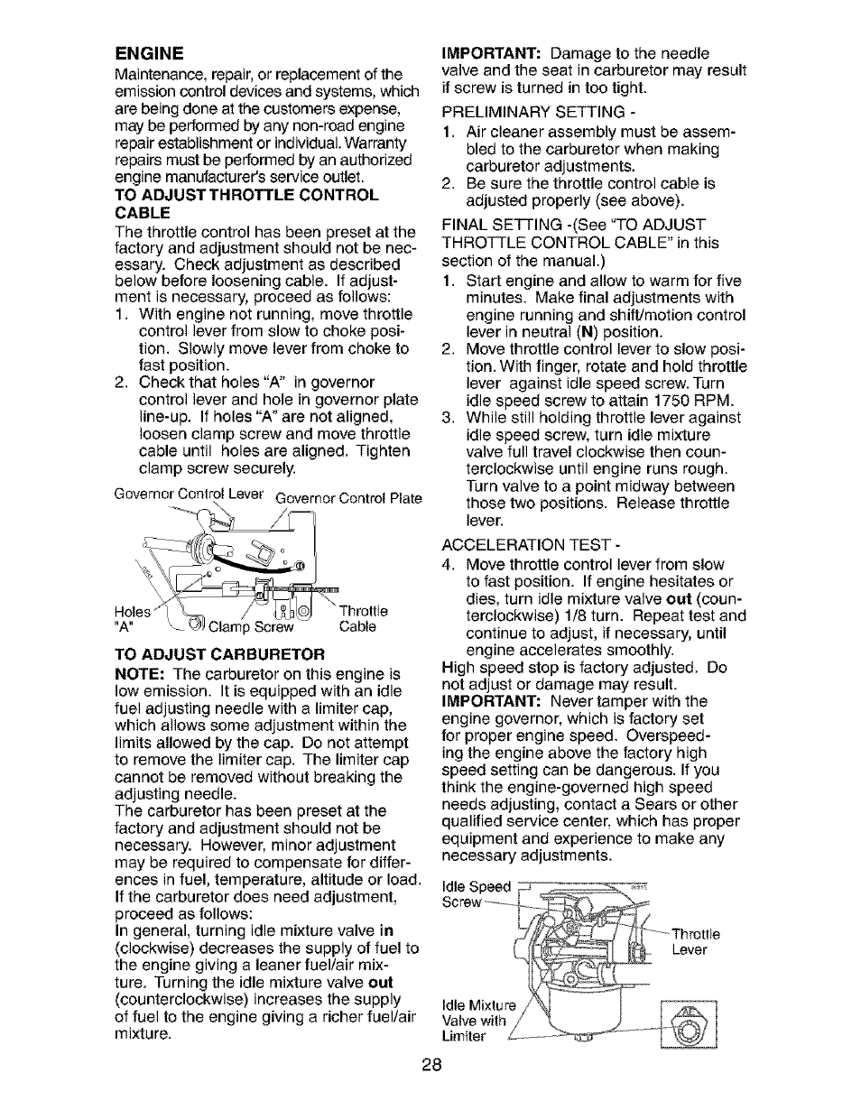 Craftsman 917.273823 User Manual | Page 28 / 56