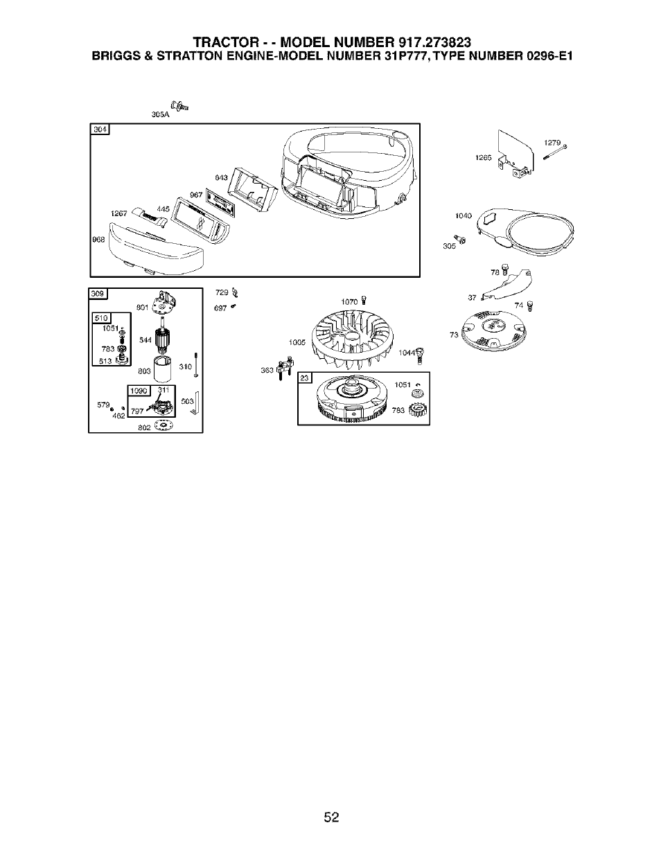 Craftsman 917.273823 User Manual | Page 52 / 56