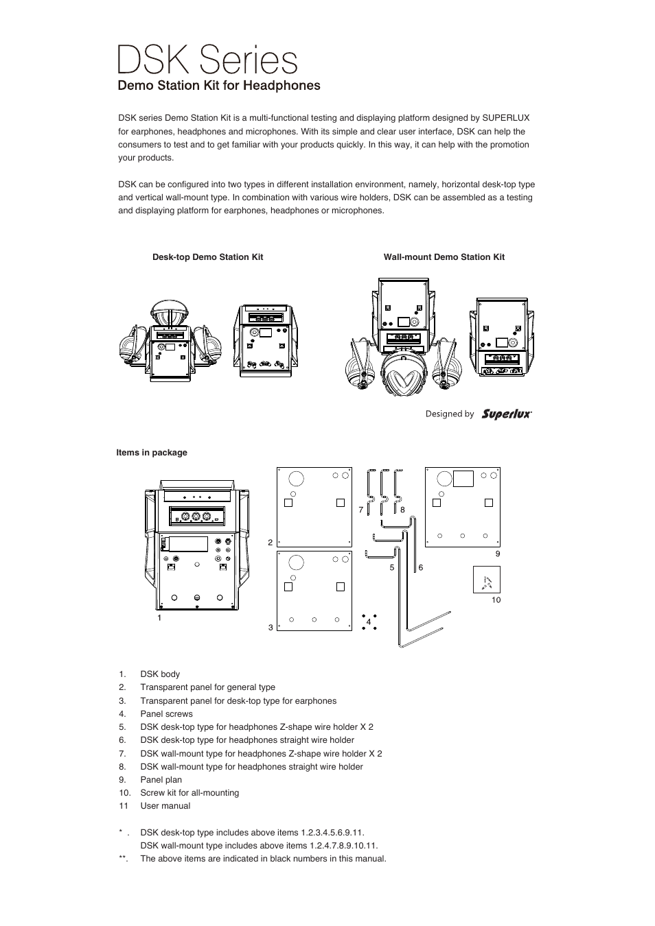 Superlux C/HD662 Installation Manual User Manual | 5 pages