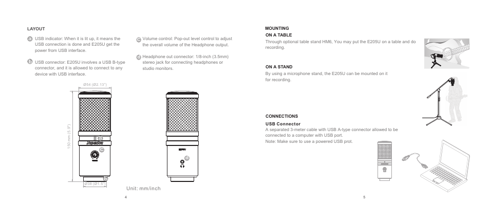 Superlux E205U User Manual | Page 3 / 14