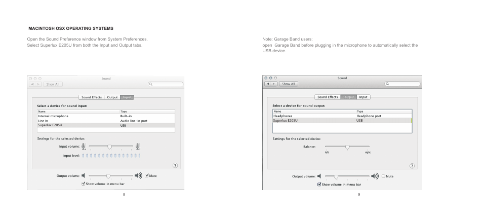 Superlux E205U User Manual | Page 5 / 14