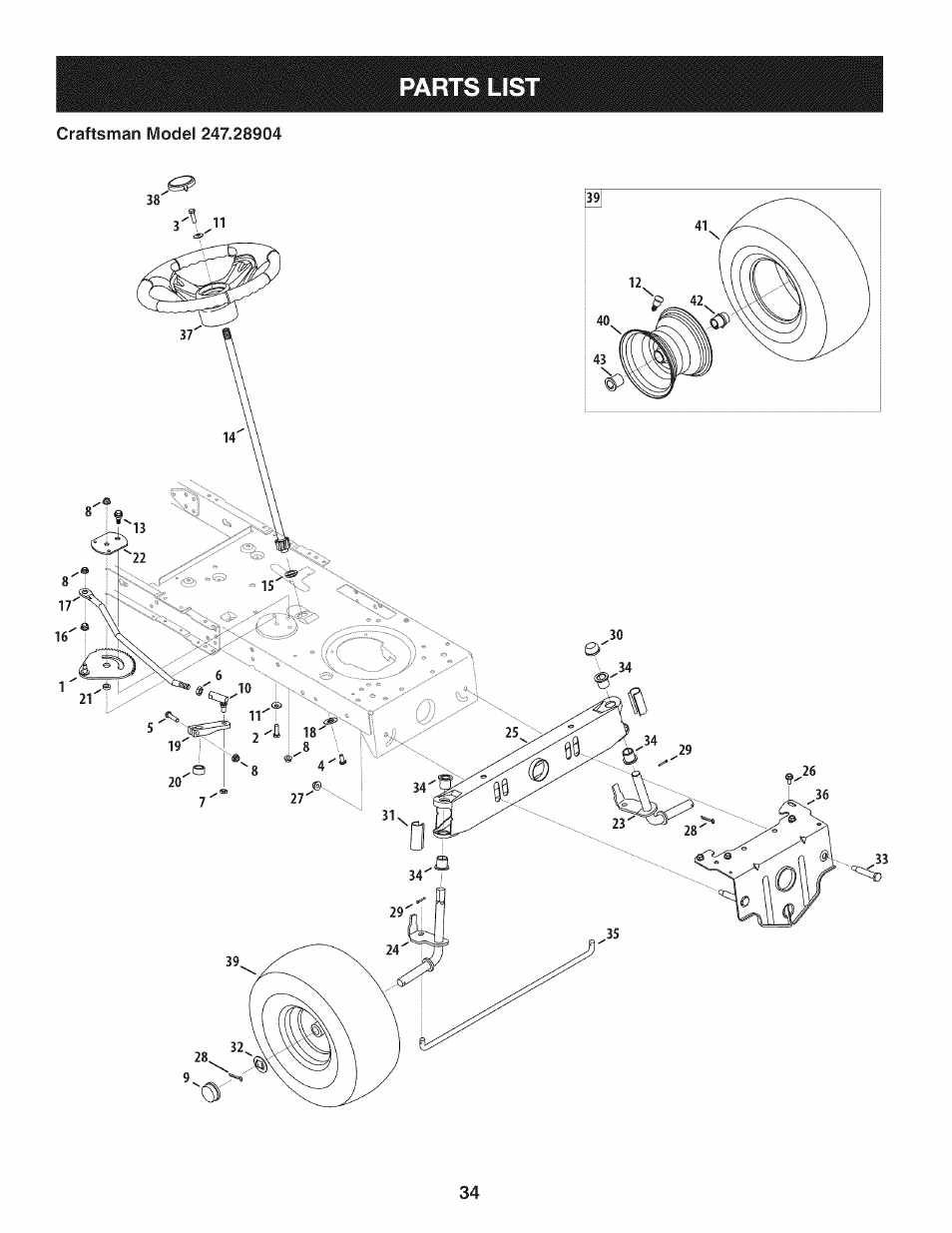 Craftsman 247.28904 User Manual | Page 34 / 92