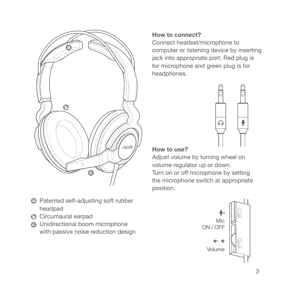 Superlux HMC631 User Manual | Page 3 / 16