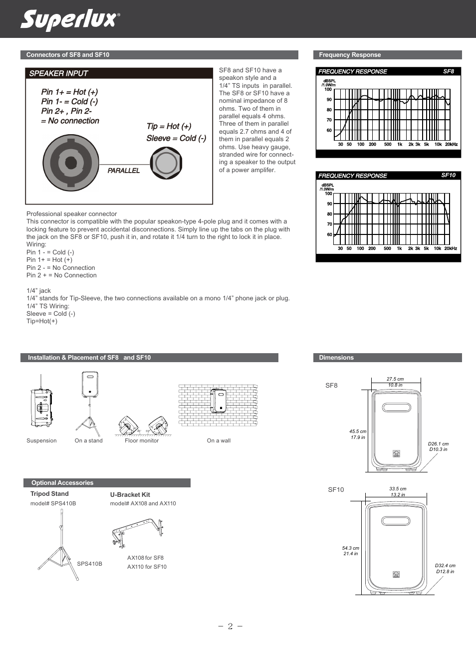 Ug_sf8_10_en_cn_v2.pdf | Superlux SF8 User Manual | Page 2 / 4