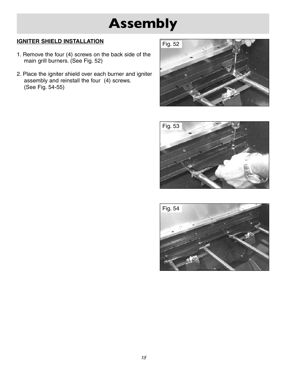 Assembly | Sure Heat 2006 Amana AM30 User Manual | Page 17 / 28