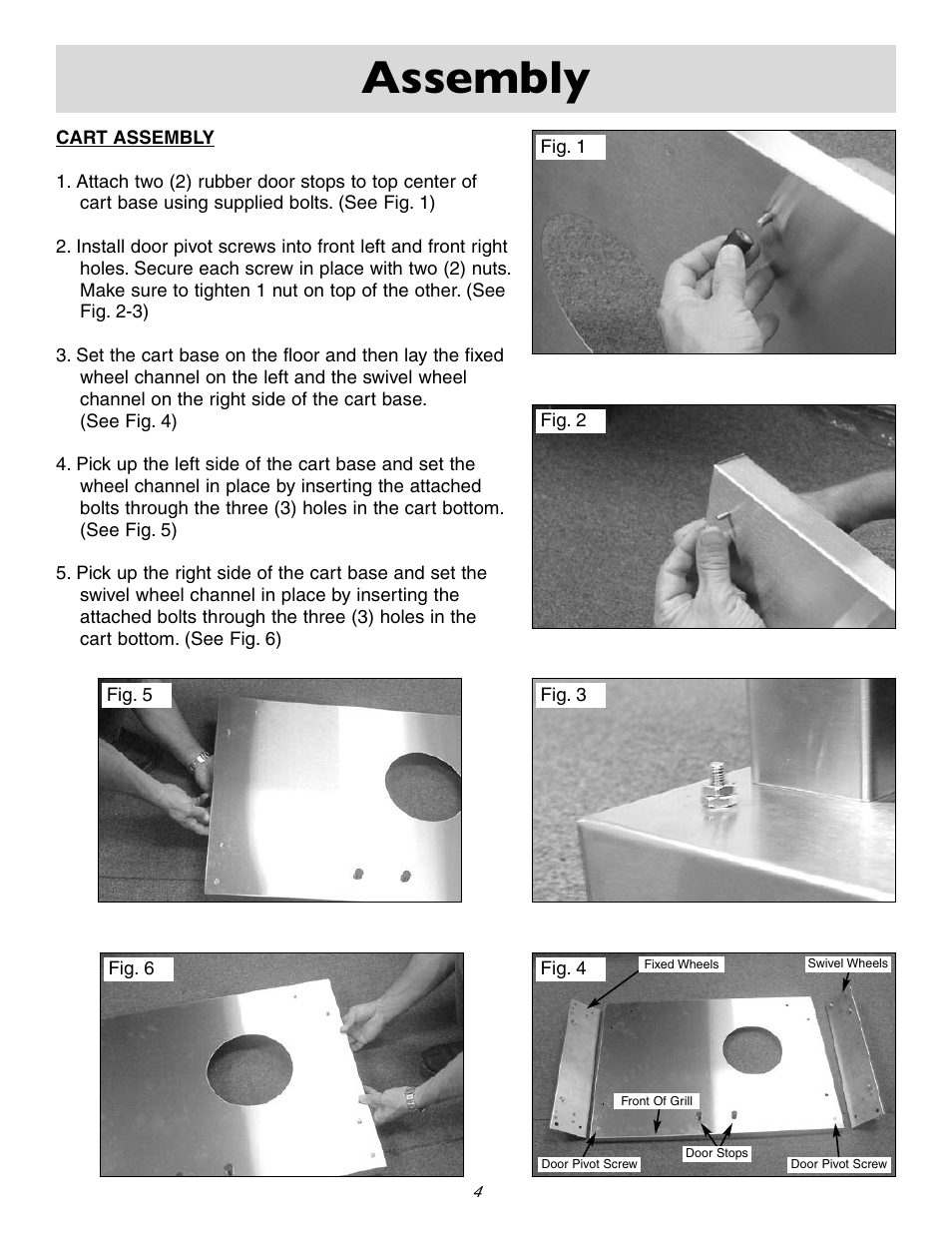 Assembly | Sure Heat 2006 Amana AM30 User Manual | Page 6 / 28
