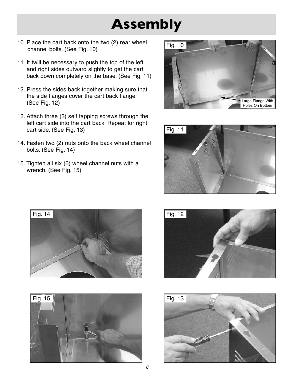 Assembly | Sure Heat 2006 Amana AM30 User Manual | Page 8 / 28