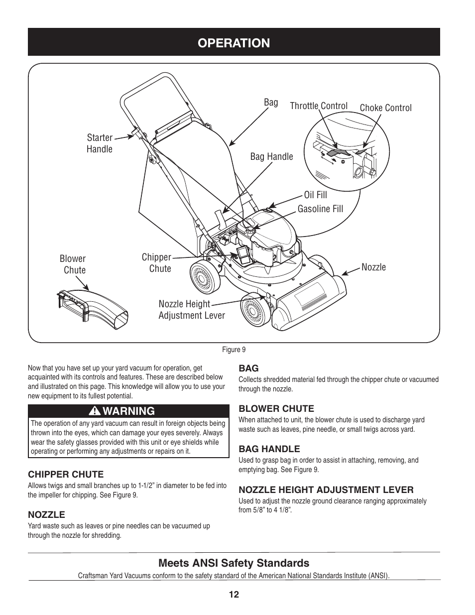 Operation | Craftsman 247.77012 User Manual | Page 12 / 60