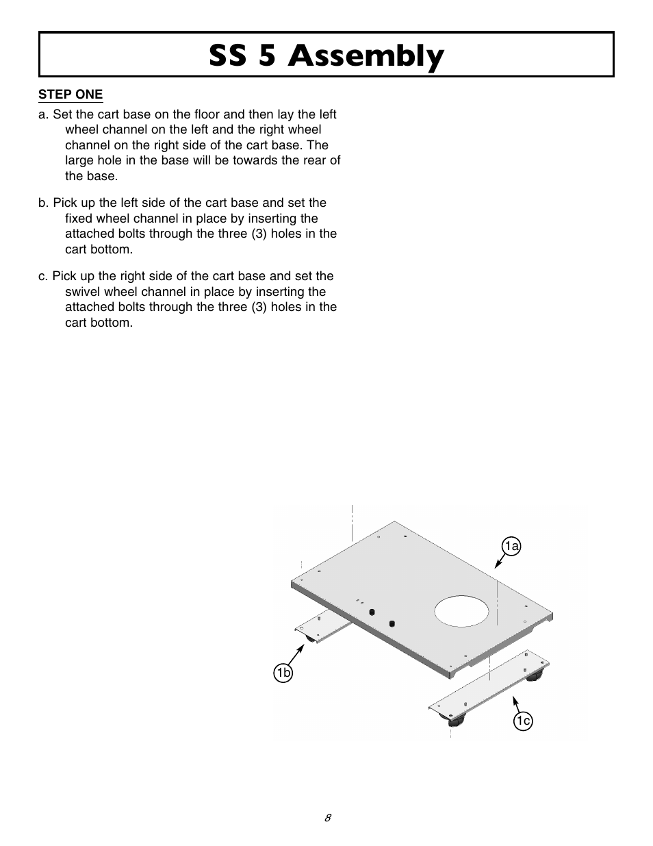 Ss 5 assembly | Sure Heat 2006 Amana AM33 User Manual | Page 8 / 32