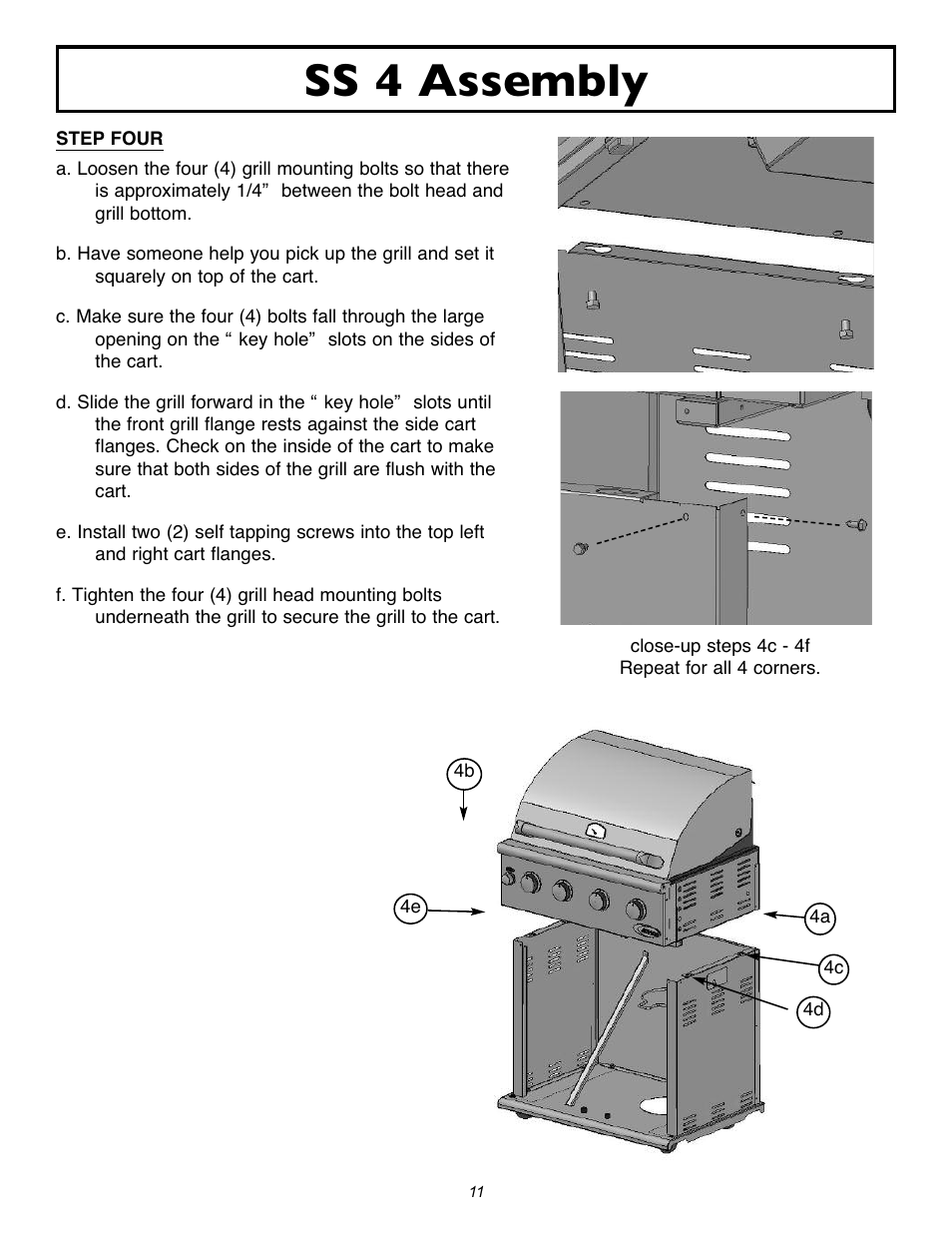Ss 4 assembly | Sure Heat 2007 Amana AM30 User Manual | Page 11 / 30