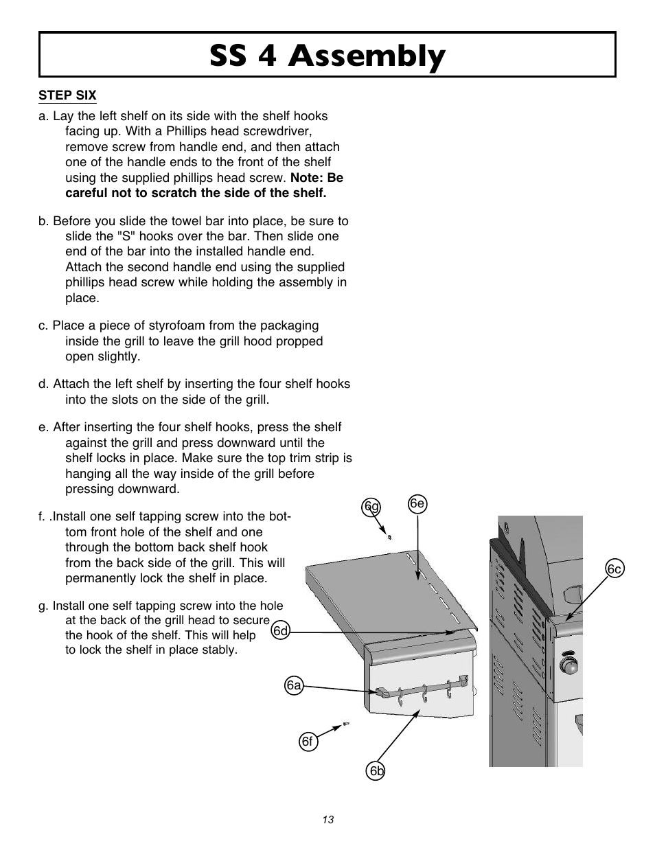 Ss 4 assembly | Sure Heat 2007 Amana AM30 User Manual | Page 13 / 30