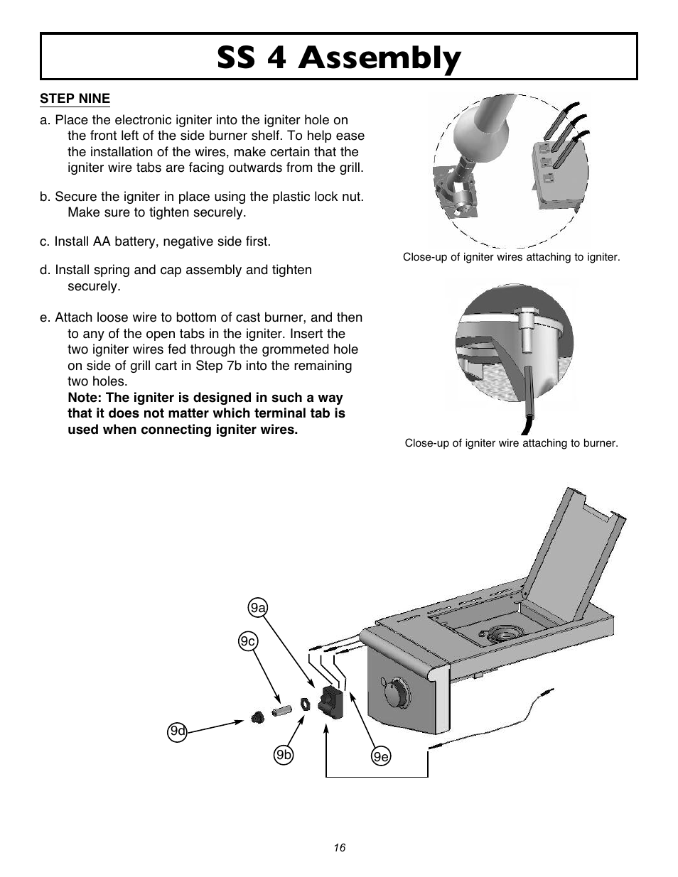 Ss 4 assembly | Sure Heat 2007 Amana AM30 User Manual | Page 16 / 30