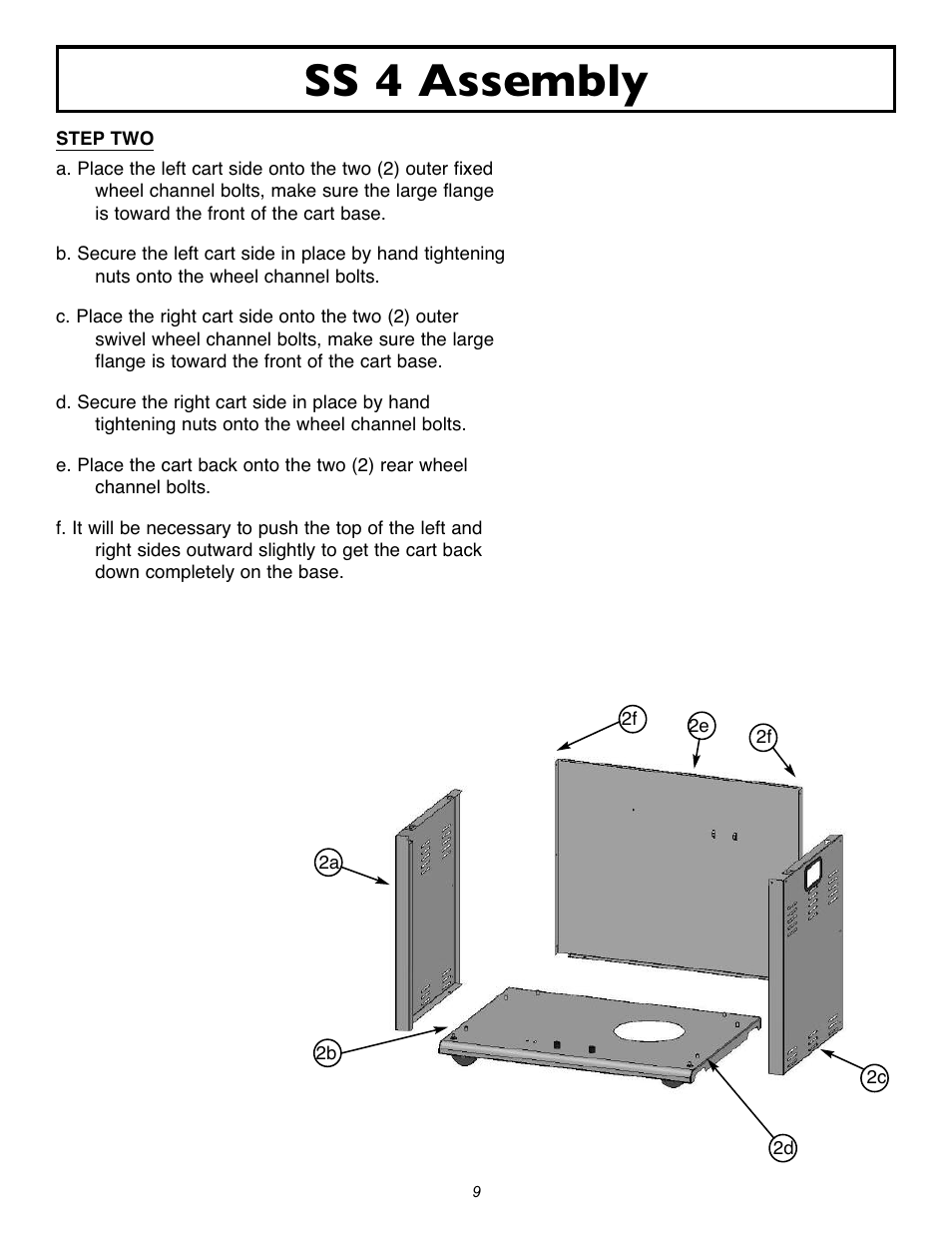 Ss 4 assembly | Sure Heat 2007 Amana AM30 User Manual | Page 9 / 30