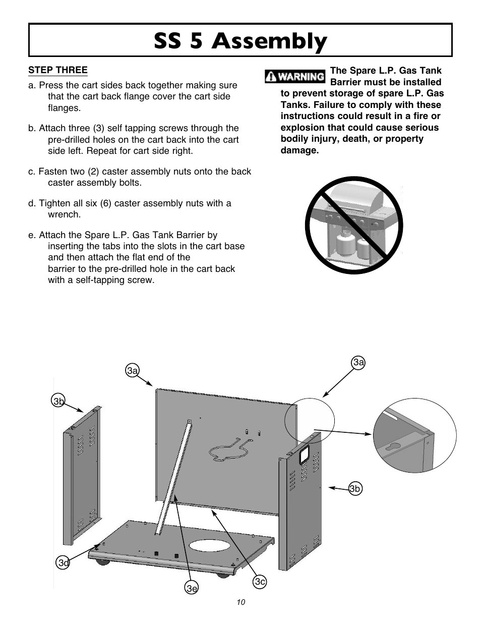 Ss 5 assembly | Sure Heat 2007 Amana AM33 User Manual | Page 10 / 32