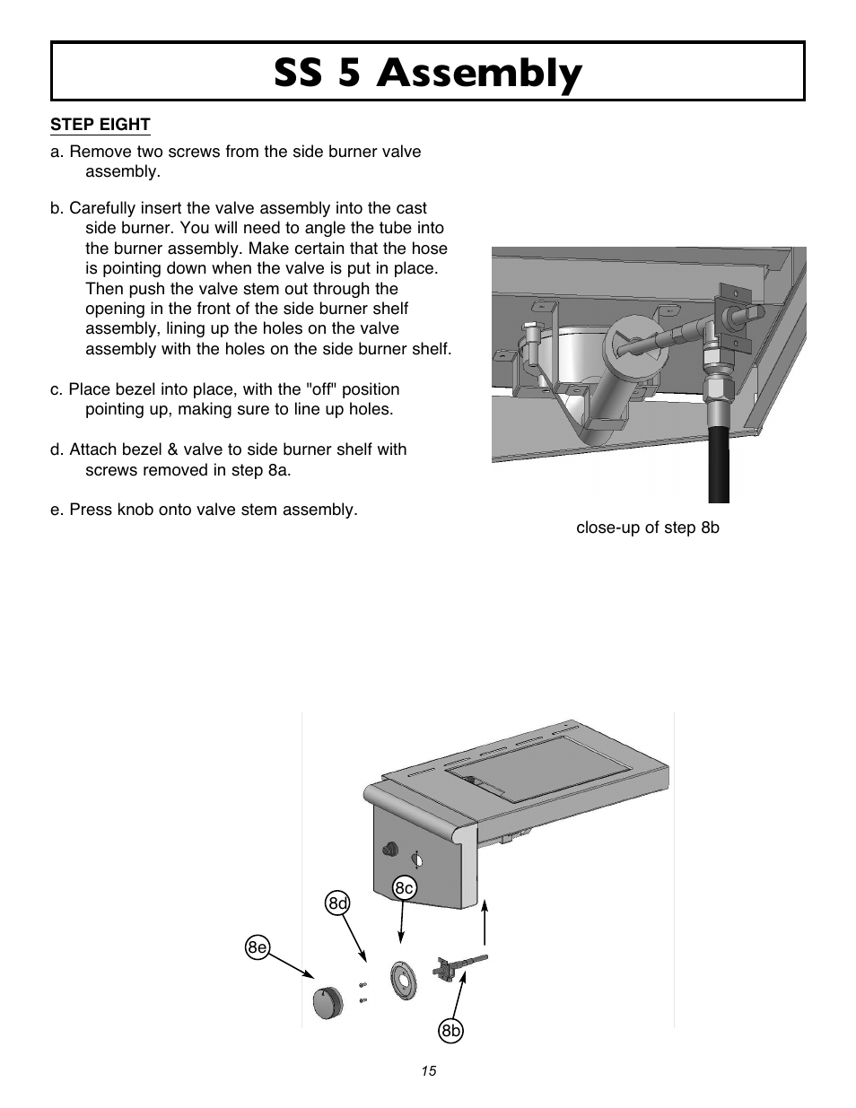 Ss 5 assembly | Sure Heat 2007 Amana AM33 User Manual | Page 15 / 32