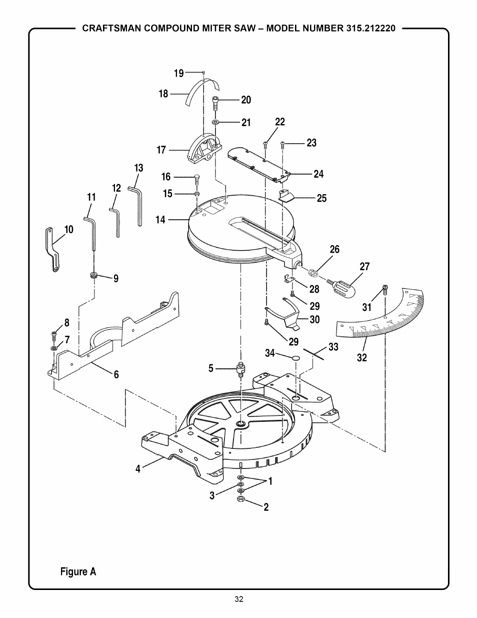 Figure a | Craftsman 315.212220 User Manual | Page 32 / 39