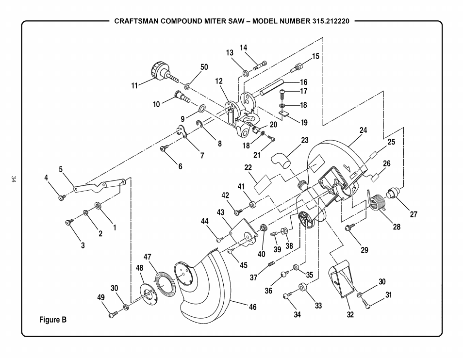 Figure b | Craftsman 315.212220 User Manual | Page 34 / 39