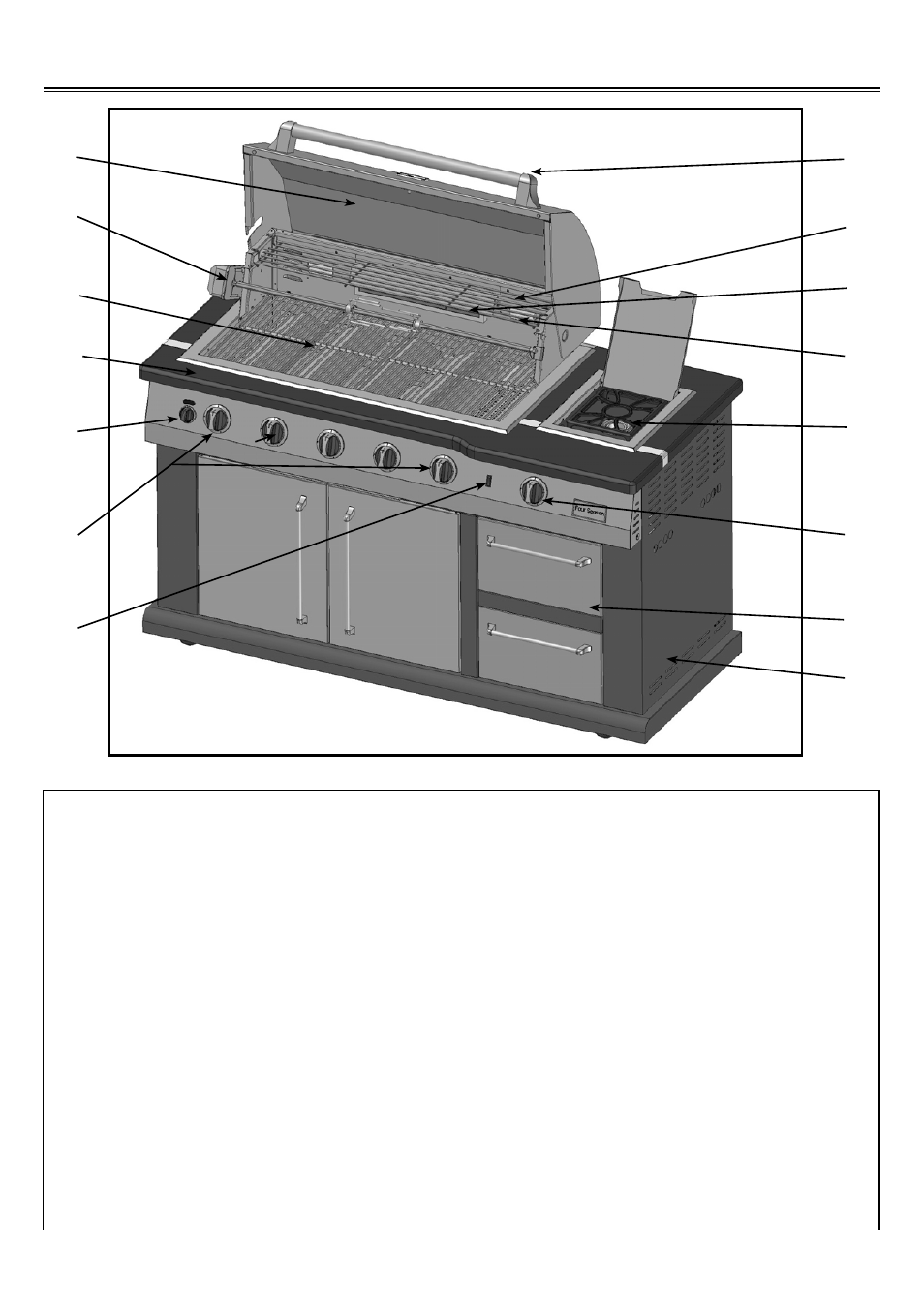 Grill features | Sure Heat 2008 Four Seasons FSIS User Manual | Page 4 / 19