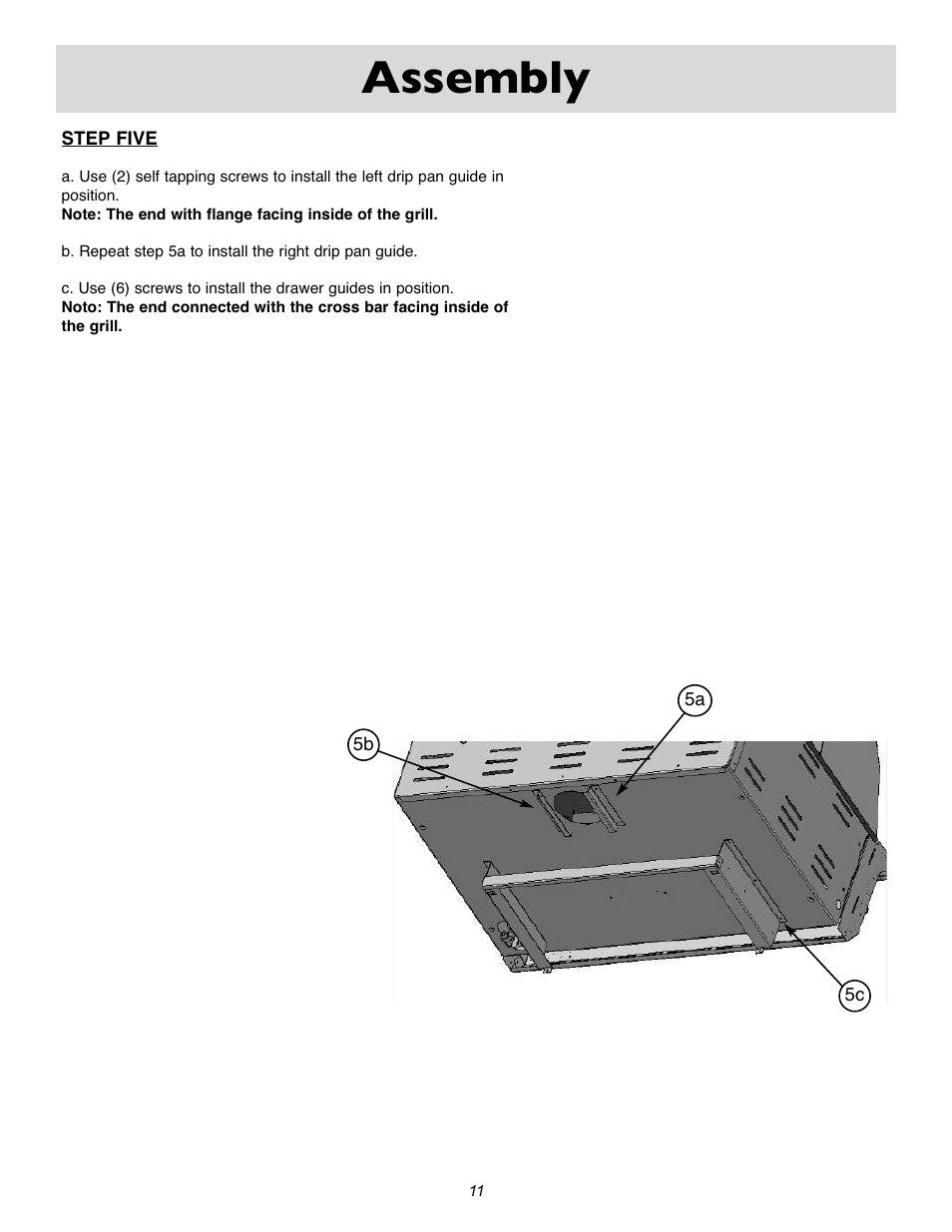 Assembly | Sure Heat Cascade X2000 User Manual | Page 11 / 31