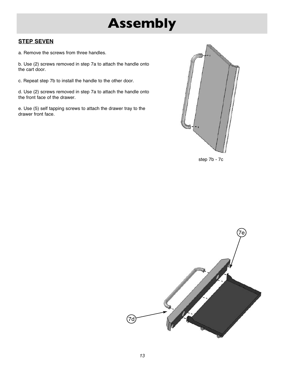 Assembly | Sure Heat Cascade X2000 User Manual | Page 13 / 31