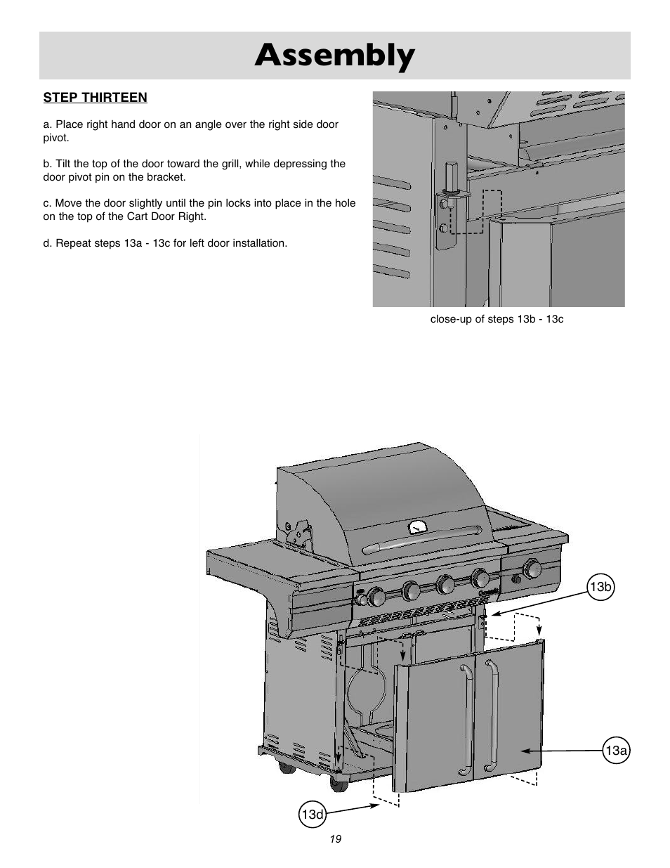 Assembly | Sure Heat Cascade X2000 User Manual | Page 19 / 31