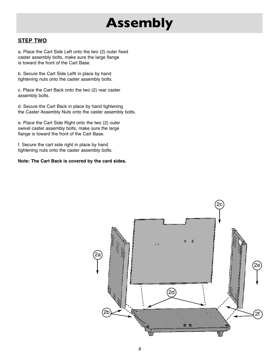 Assembly | Sure Heat Cascade X2000 User Manual | Page 8 / 31