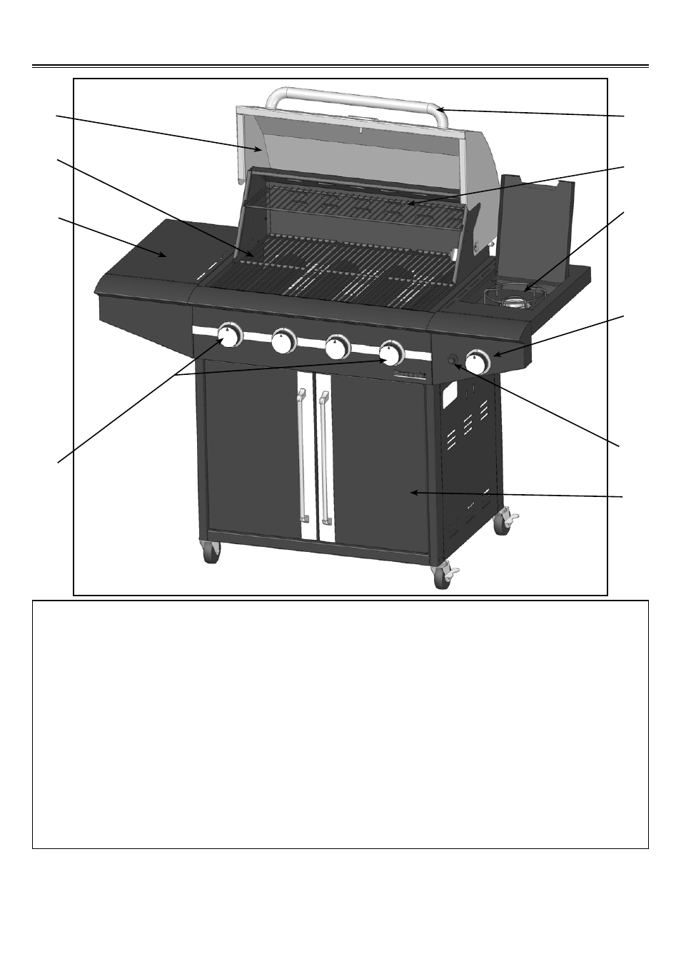 Grill features | Sure Heat Cascade TS29 User Manual | Page 4 / 26