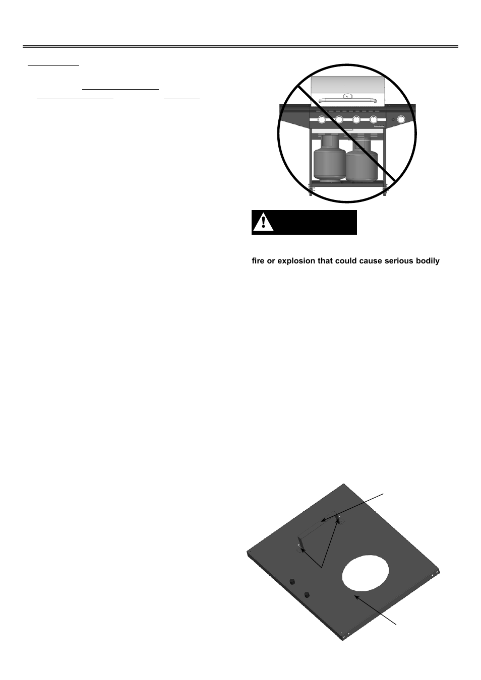 Grill assembly | Sure Heat Cascade TS29 User Manual | Page 6 / 26
