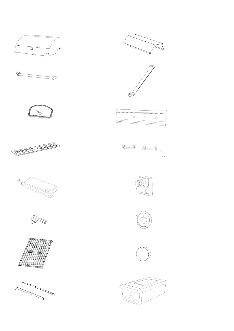 Replacement parts list | Sure Heat Tuscany CS892LP User Manual | Page 21 / 24