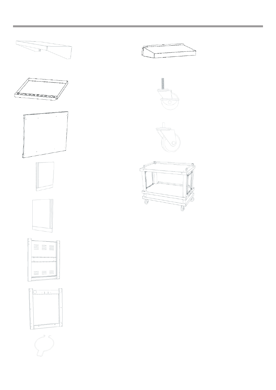 Replacement parts list | Sure Heat Tuscany CS892LP User Manual | Page 23 / 24