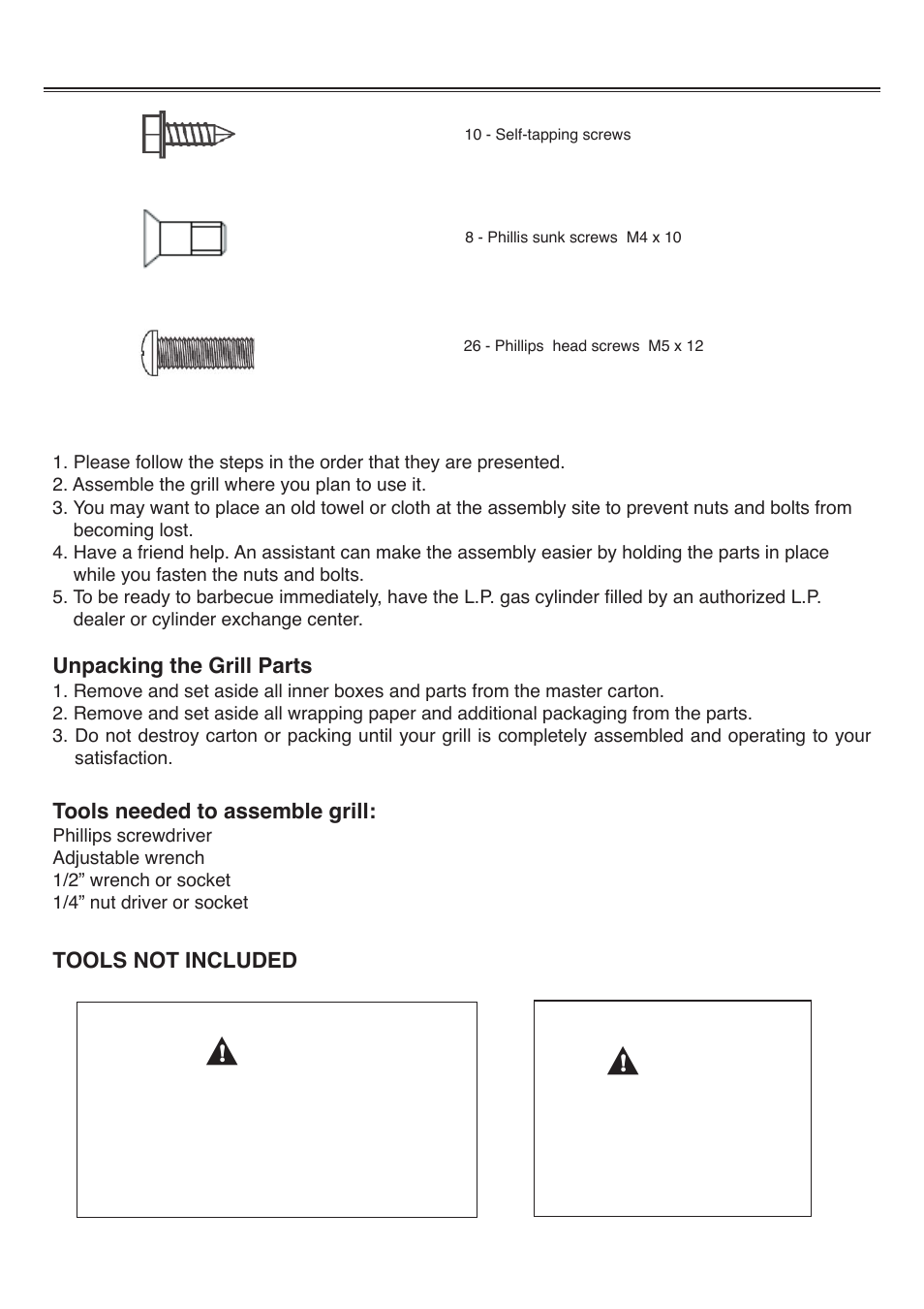 Getting started | Sure Heat Tuscany CS892LP User Manual | Page 5 / 24