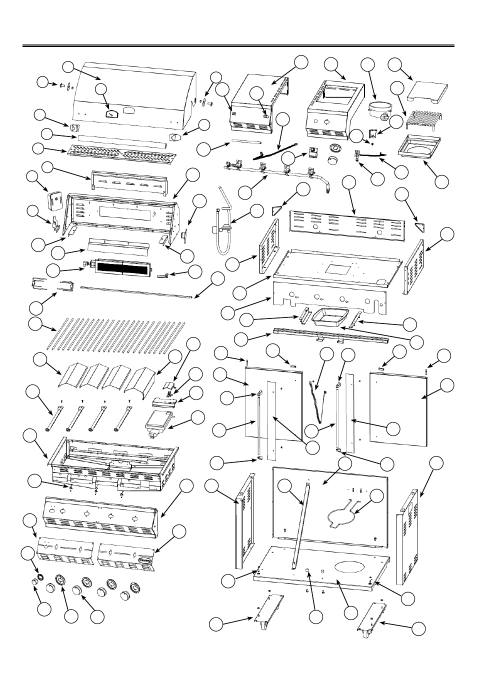 Replacement part list | Sure Heat Tuscany CS812 User Manual | Page 22 / 24