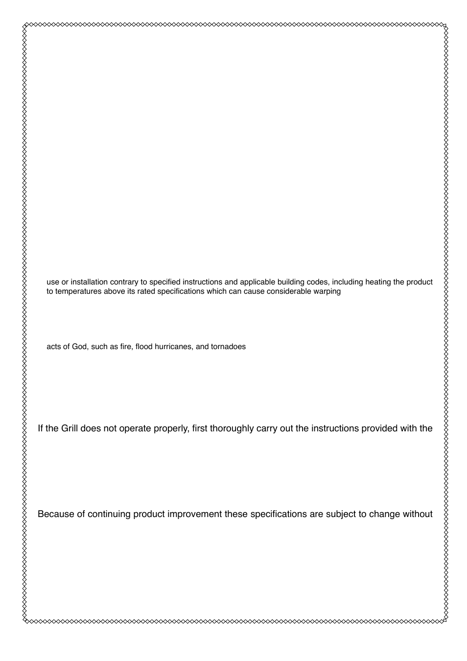 Limited warranty | Sure Heat Tuscany CS812 User Manual | Page 24 / 24
