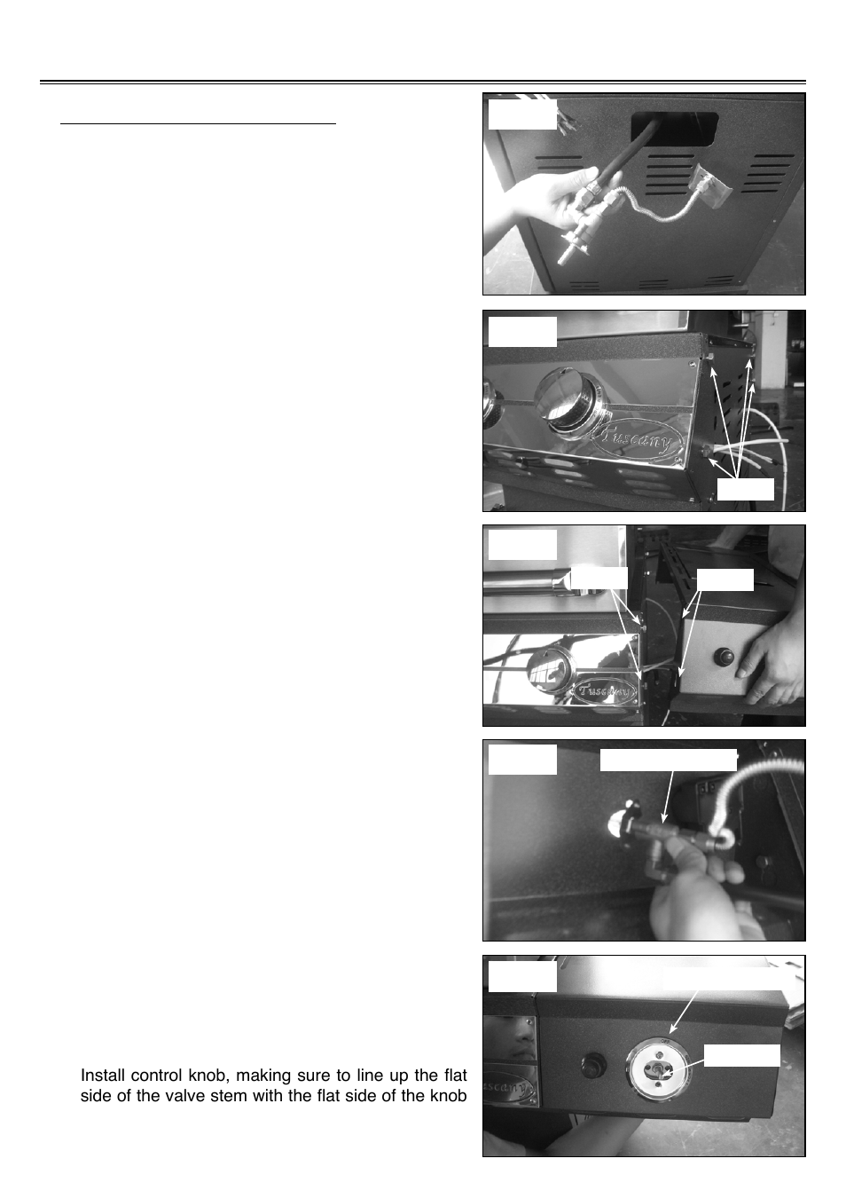 Grill assembly | Sure Heat Tuscany CS812 User Manual | Page 7 / 24