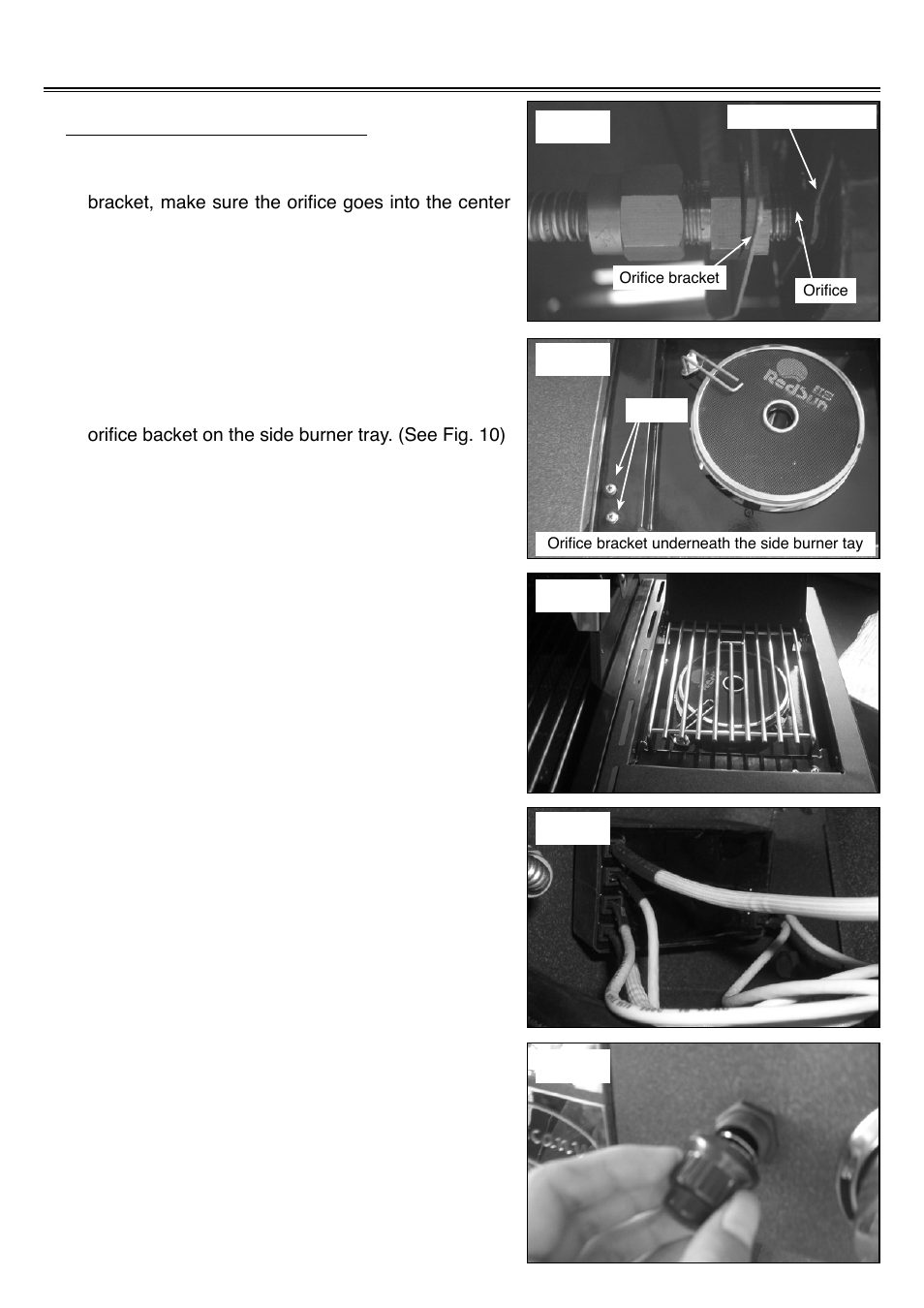 Grill assembly | Sure Heat Tuscany CS812 User Manual | Page 8 / 24